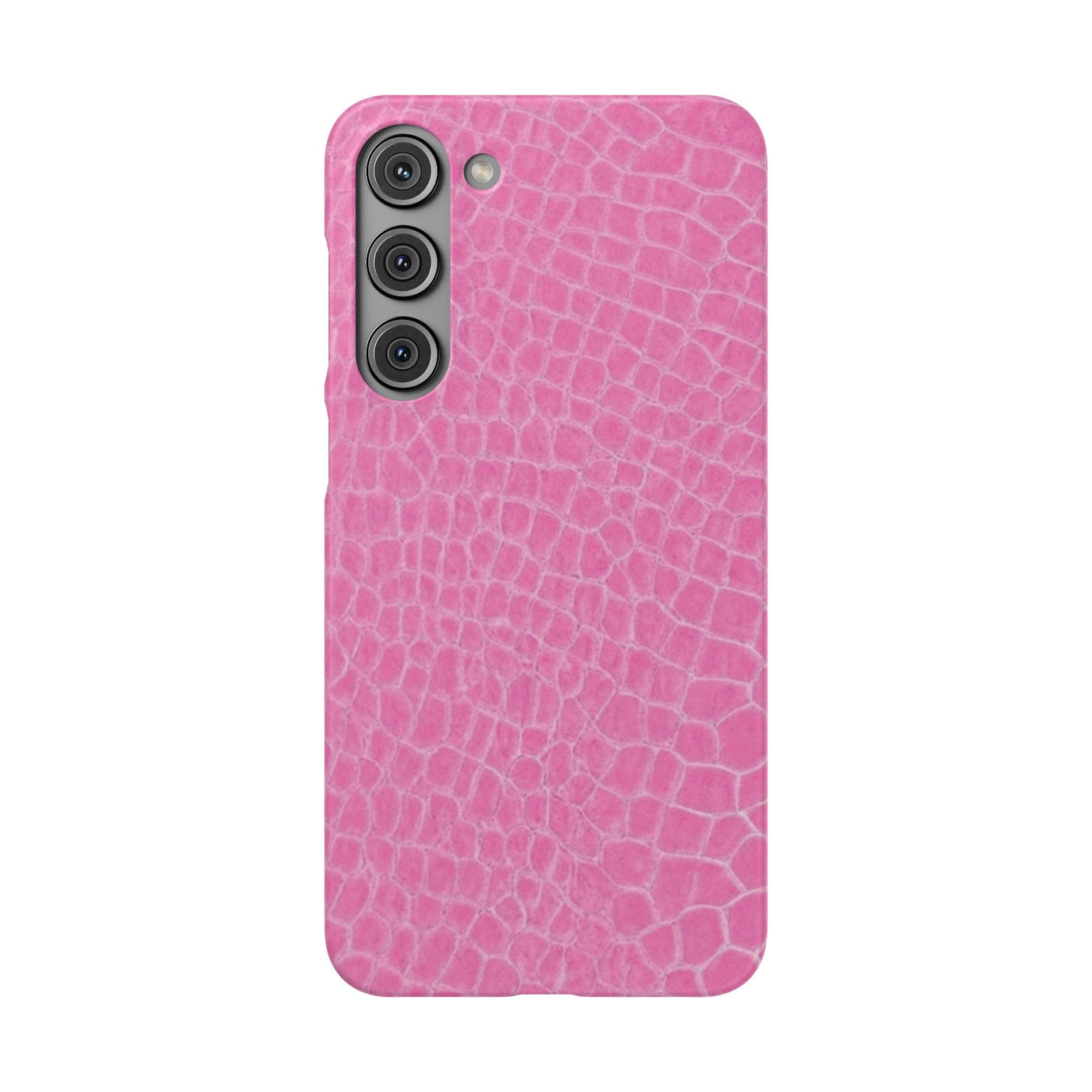 Snap Non Leather Pink Color Pattern Gift for Her Cute Phone Cases for Samsung Galaxy S24, S23, S22, S21, S20, Plus, Ultra, Iphone 16, 15, 14, Pro and Max - Studio40ParkLane