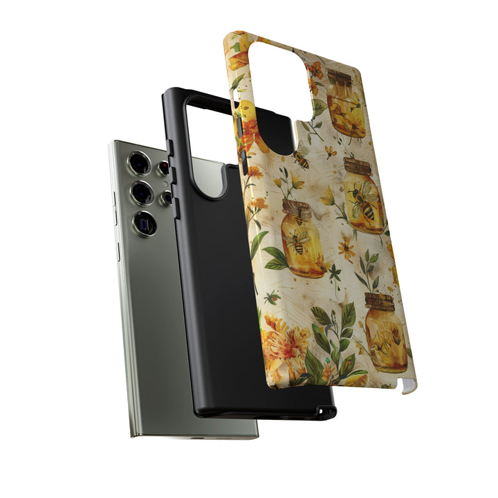 Impact Resistant, Honey Bees, Cute Phone Cases for Samsung S24, S23, S22, S21, IPhone 15 pro Iphone 14 pro Iphone 13 IPhone 12 Iphone 11 - Studio40ParkLane