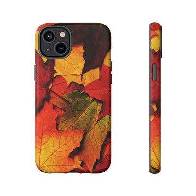 Autumn Fall Leaves Gift Cute Phone Case for, Samsung Galaxy S24, S23, S22, S21, IPhone 16 Case | Iphone 15, Iphone 14, IPhone 13 Case Mom Dad Gift