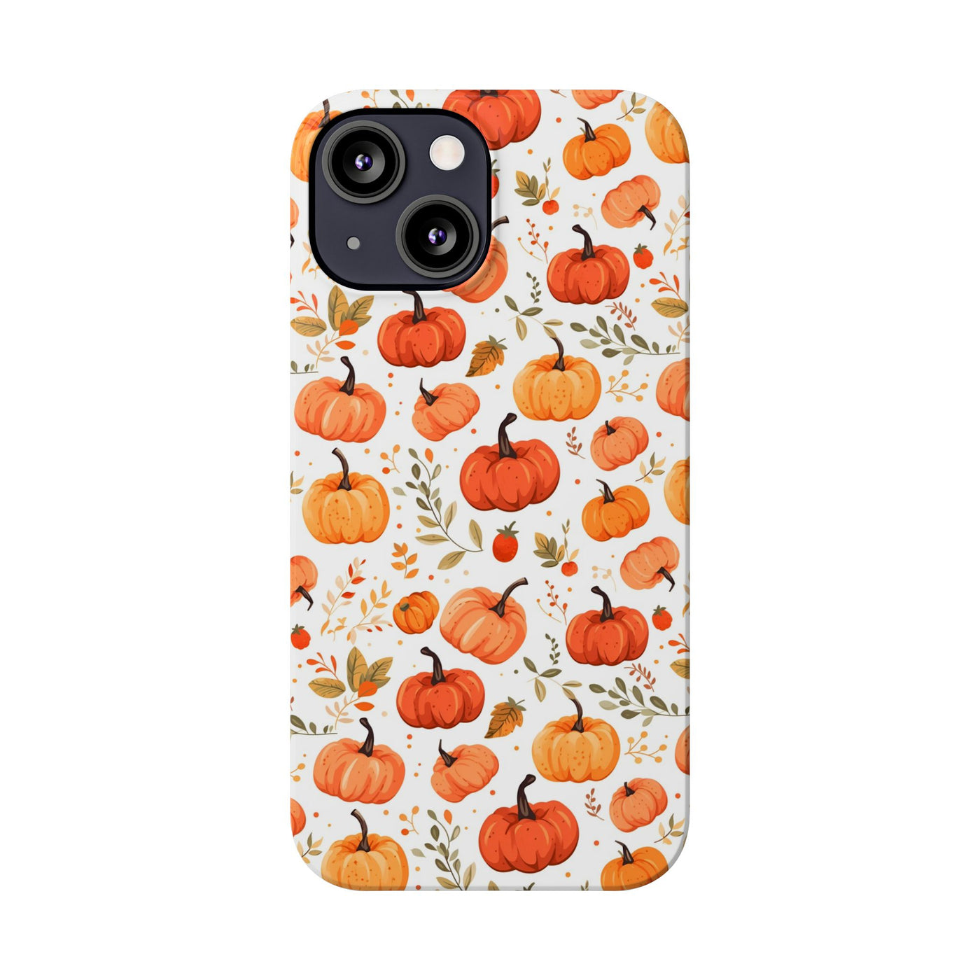 Slim Fall Autumn Pumpkins Gift for Her Cute Phone Cases for Iphone 16 | iPhone 15 Case | iPhone 15 Pro Max Case, Iphone 14, Iphone 14 Pro Max, Iphone 13, Slim