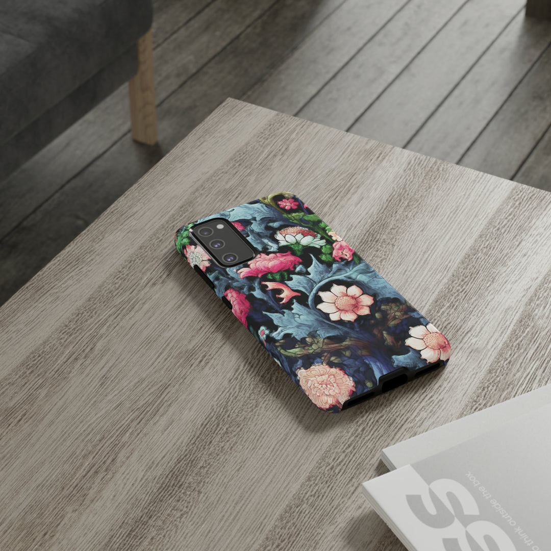 Cute Samsung Phone Case | Aesthetic Samsung Phone Case | Galaxy S23, S22, S21, S20 | Luxury Double Layer | Cool Flowers Design Floral - Studio40ParkLane