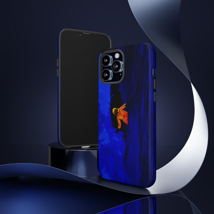 Cute IPhone Case | iPhone 15 Case | iPhone 15 Pro Max Case, Iphone 14 Case, Iphone 14 Pro Max Case IPhone Case for Art Lovers, Skier Mountain Night - Studio40ParkLane