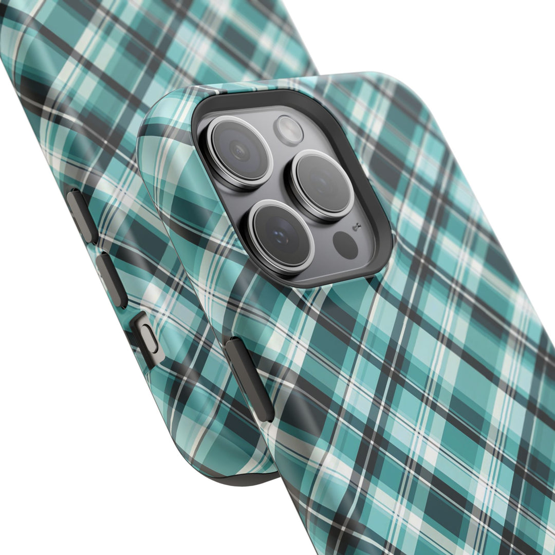 Checkered Plaid Magsafe Gift for Her Cute Phone Case for Iphone, | iPhone 16 | iPhone 15 Pro Max, Iphone 14 Pro Max, 13 12 11 10 9 8 7 - Studio40ParkLane