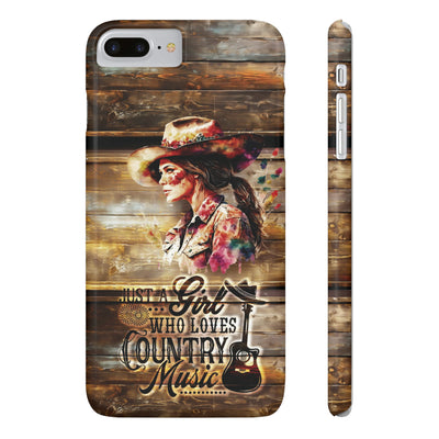 Slim Cute iPhone Cases - | iPhone 15 Case | iPhone 15 Pro Max Case, Iphone 14 Case, Iphone 14 Pro Max, Iphone 13, Country Music Girl