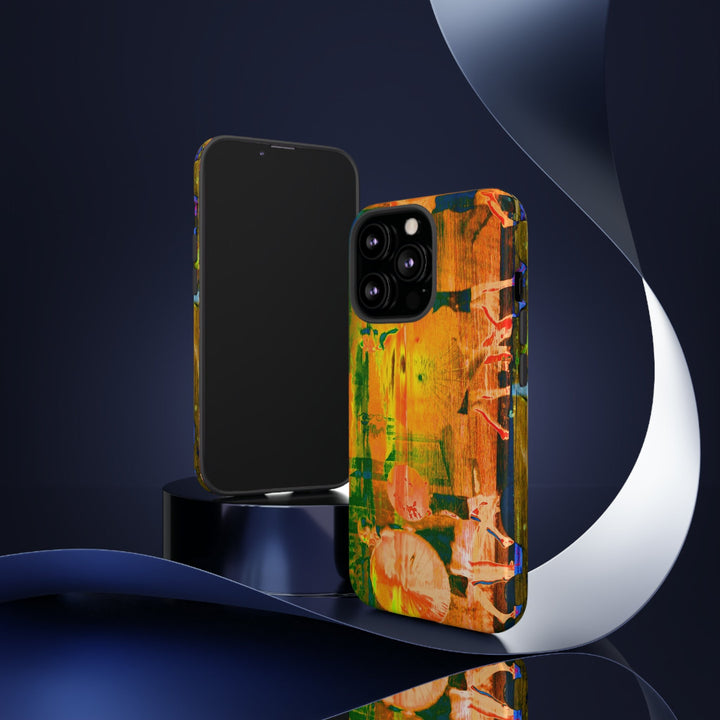 Cute IPhone Case | iPhone 15 Case | iPhone 15 Pro Max Case, Iphone 14 Case, Iphone 14 Pro Max Case IPhone Case for Traveler, Fall Sunset Dance - Studio40ParkLane