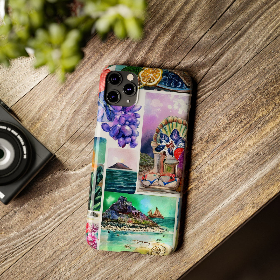 Slim Travel Coquette Collage Cute Phone Cases for Iphone | iPhone 15 Case | iPhone 15 Pro Max Case, Iphone 14, Iphone 14 Pro Max, Iphone 13 - Studio40ParkLane