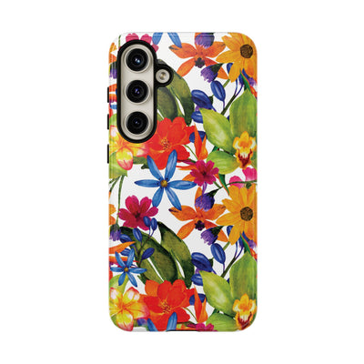 Premium Tough Spring Flowers Cute Phone Cases for Samsung S24, S23, S22, S21, S20, Plus and Ultra, Iphone 16 Pro Max,15, 14, 13, 12, 11, 10 - Studio40ParkLane