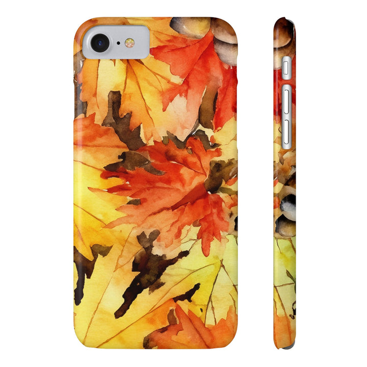Slim Fall Leaves Slim Cute Phone Cases for Iphone | iPhone 15 Case | iPhone 15 Pro Max Case, Iphone 14, Iphone 14 Pro Max, Iphone 13 - Studio40ParkLane