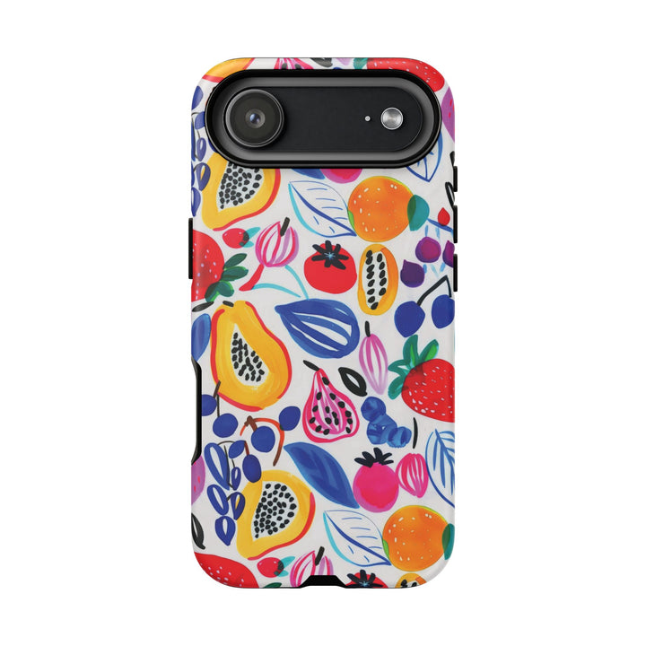 Summer Fruit Cute Tough Phone Case - For Apple iPhone Case 17, 16, 15 Pro Max, 14 Plus, 13 Pro, 12, Samsung Galaxy S26, S25, S24 Plus Ultra - Studio40ParkLane