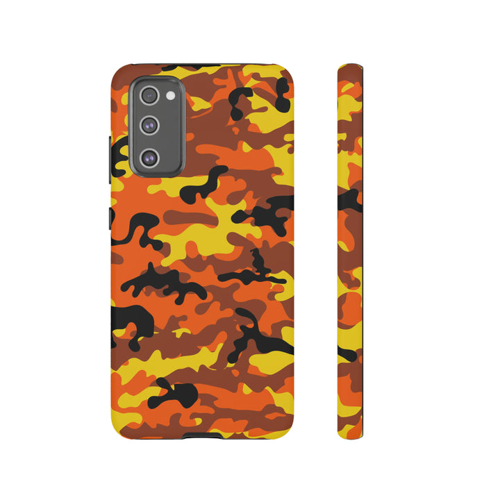 Cool Phone Case | Aesthetic Phone Case | Fall Camo | For Samsung Galaxy S23, S22, S21, S20 | Luxury Double Layer | Cute - Studio40ParkLane