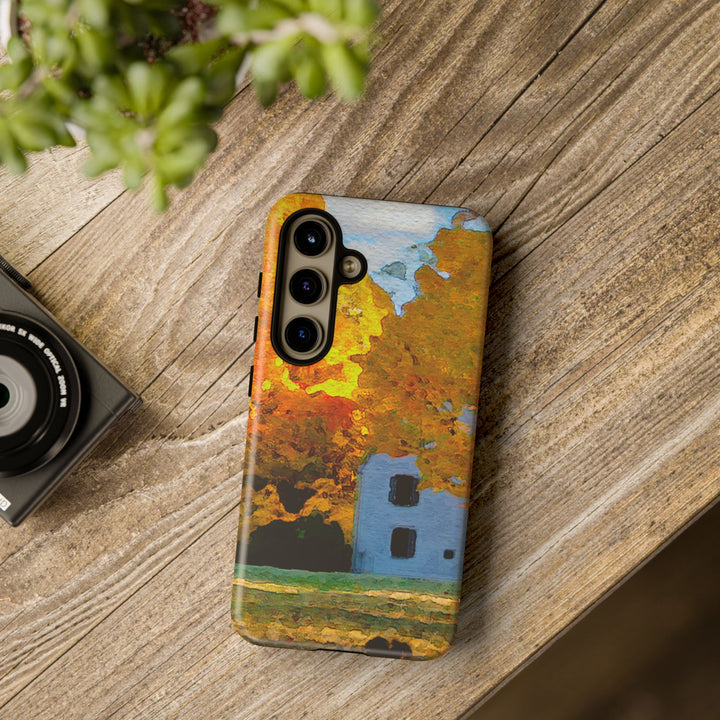 Impact Resistant, Fall Leaves Watercolor, Cute Phone Cases for Samsung S24, S23, S22, S21, IPhone 15 pro Iphone 14 pro Iphone 13 IPhone 12 Iphone 11 - Studio40ParkLane