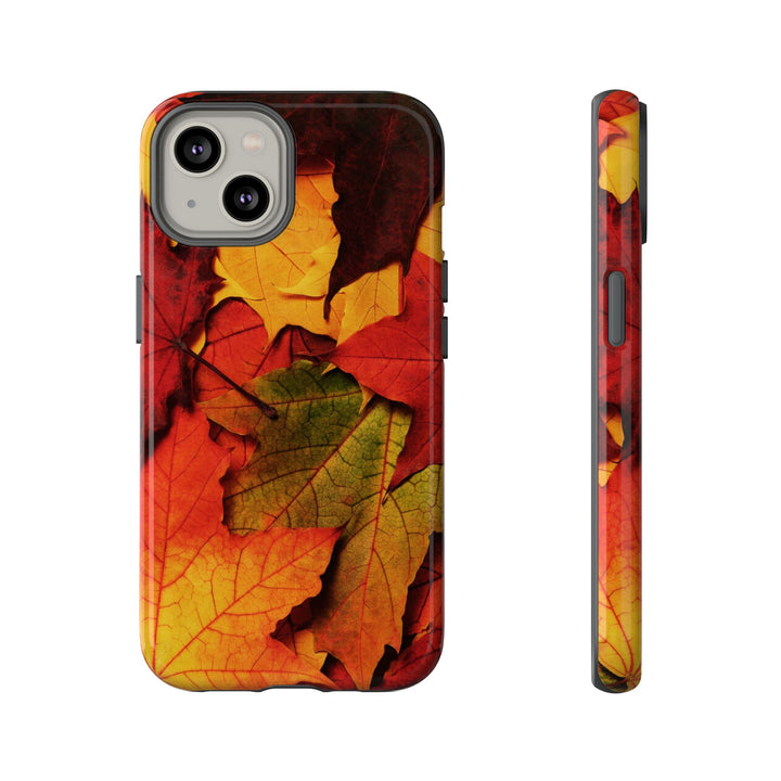 Autumn Fall Leaves Gift Cute Phone Case for, Samsung Galaxy S24, S23, S22, S21, IPhone 16 Case | Iphone 15, Iphone 14, IPhone 13 Case Mom Dad Gift - Studio40ParkLane