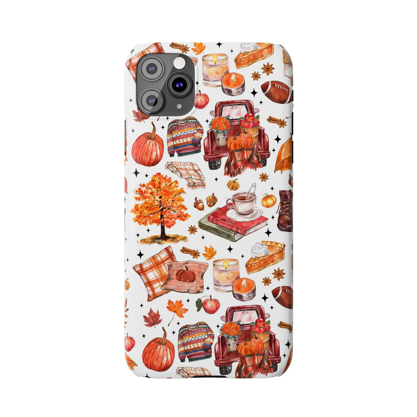 Slim Cute Fall Phone Cases Gift for Her Coquette Collage for Iphone 16 | iPhone 15 Case | iPhone 15 Pro Max Case, Iphone 14 Case, Iphone 13, Slim