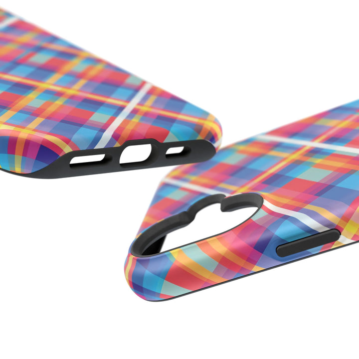 Checkered Plaid Magsafe Gift for Her Cute Phone Case for Iphone, | iPhone 16 | iPhone 15 Pro Max, Iphone 14 Pro Max, 13 12 11 10 9 8 7 - Studio40ParkLane