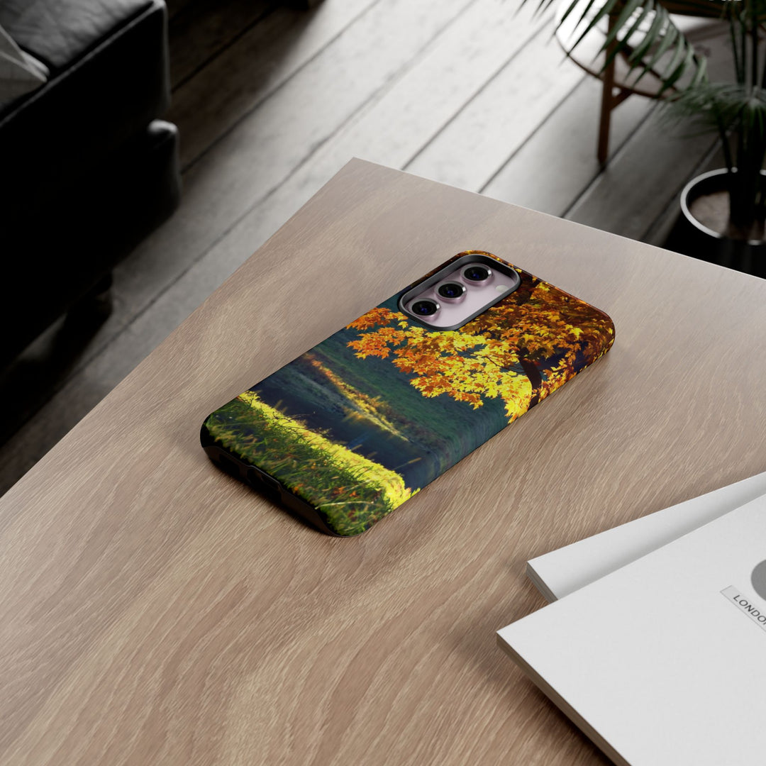 Impact Resistant, Fall Leaves Collage, Cute Phone Cases for Samsung S24, S23, S22, S21, IPhone 15 pro Iphone 14 pro Iphone 13 IPhone 12 Iphone 11 - Studio40ParkLane