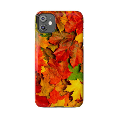 Fall Leaves Slim Cute Phone Cases for Iphone  | iPhone 15 Case | iPhone 15 Pro Max Case, Iphone 14, Iphone 14 Pro Max, Iphone 13