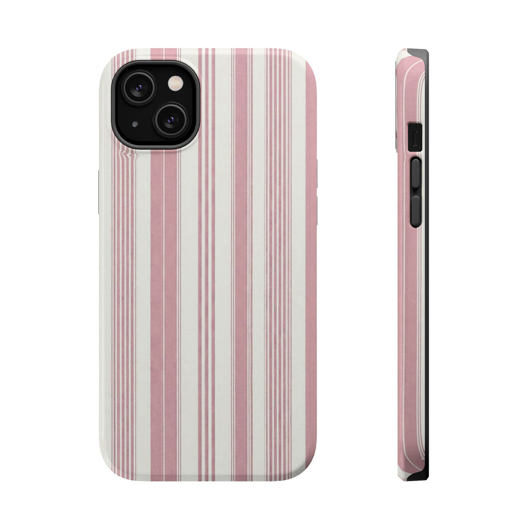 MagSafe Cute Phone Case, Coastal Striped Phone Case for iPhone 17 16 15 14 13 12 Pro Max, Samsung S26 S25 S24 Ultra case - Studio40ParkLane