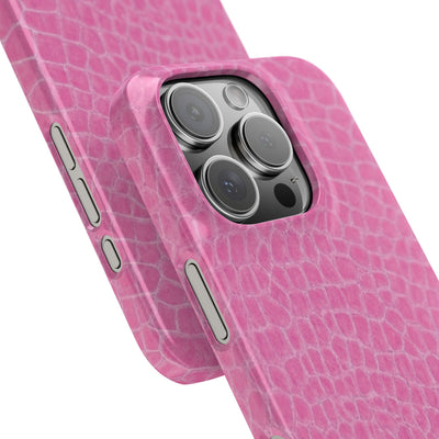 Snap Non Leather Pink Color Pattern Gift for Her Cute Phone Cases for Samsung Galaxy S24, S23, S22, S21, S20, Plus, Ultra, Iphone 16, 15, 14, Pro and Max - Studio40ParkLane