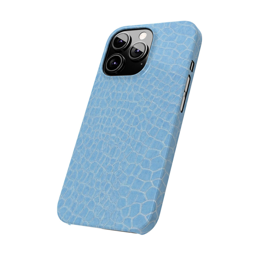 Slim Non Leather Blue Color Pattern Gift for Her Cute Phone Cases for Iphone 16 Pro Max | iPhone 15 Case | iPhone 15 Pro Max Case, Iphone 14, 13, 12, 11, 10, 8, 7 - Studio40ParkLane