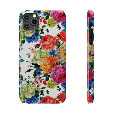 Slim Spring Flowers Gift for Her Cute Phone Cases for Iphone 16 Pro Max | iPhone 15 Case | iPhone 15 Pro Max Case, Iphone 14, 13, 12, 11, 10, 8, 7 - Studio40ParkLane