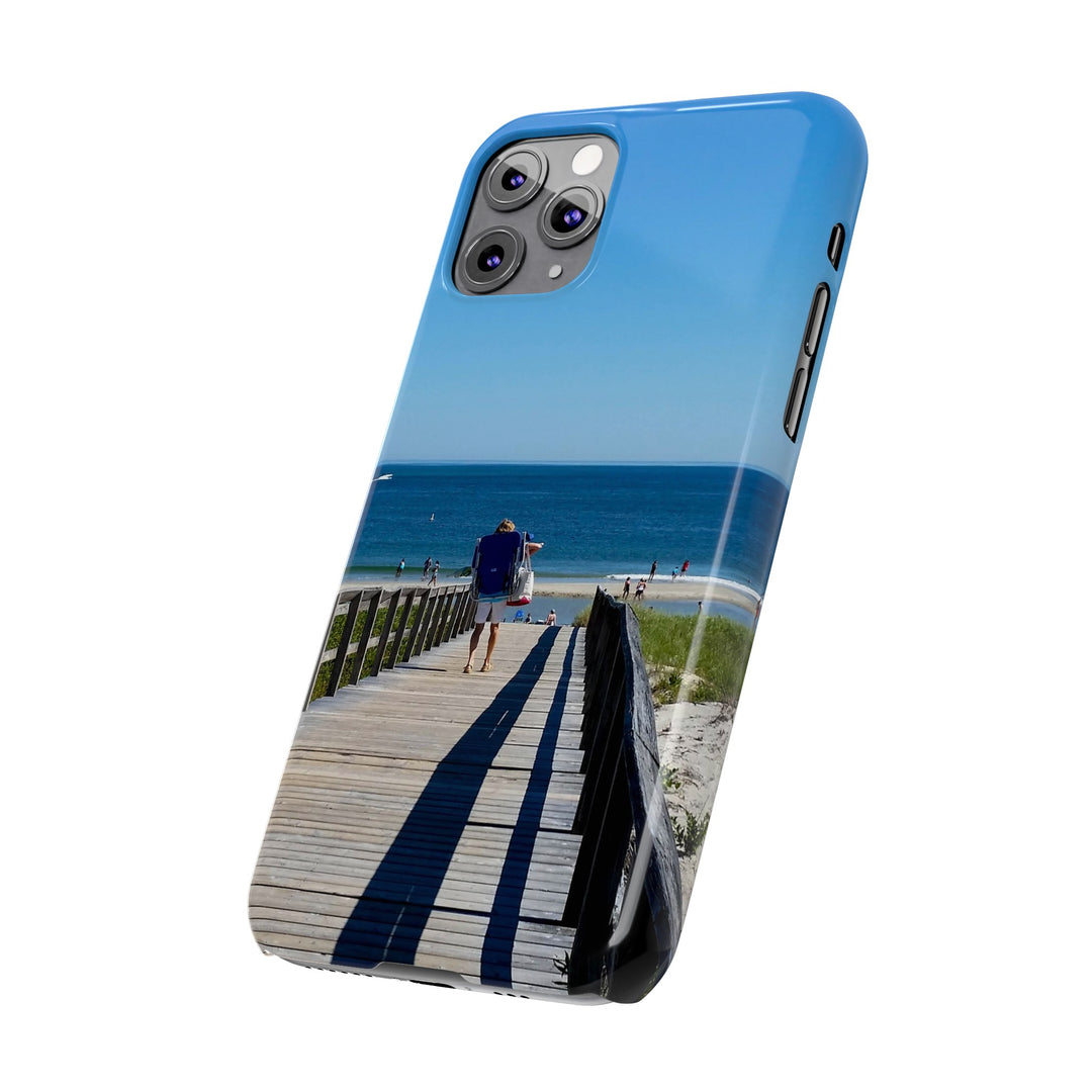 Slim Cute Phone Cases for Iphone - | iPhone 15 Case | iPhone 15 Pro Max Case, Iphone 14 Case, Iphone 14 Pro Max, Iphone 13, Summer Beach Walk - Studio40ParkLane