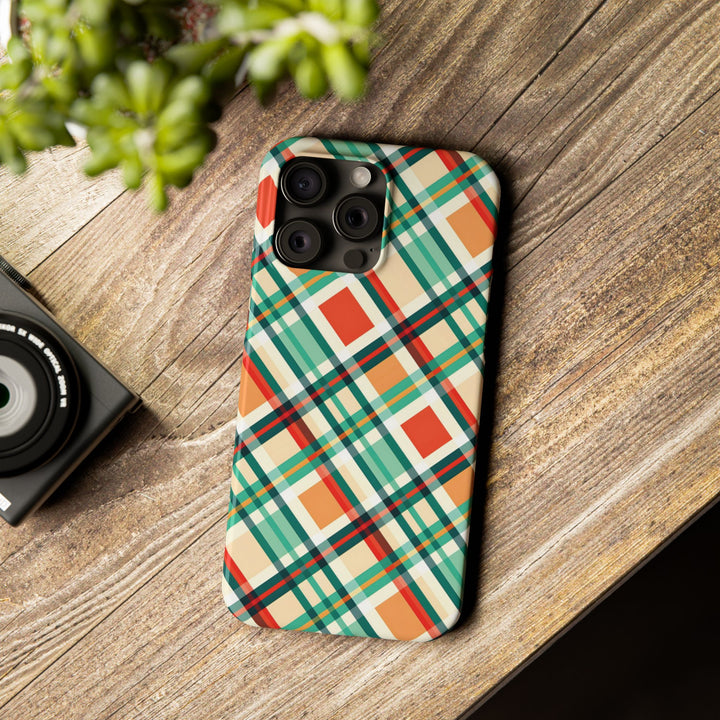 Slim Checkered Plaid Gift for Her Cute Phone Cases for Iphone 16 Pro Max | iPhone 15 Case | iPhone 15 Pro Max Case, Iphone 14, 13, 12, 11, 10, 8, 7 - Studio40ParkLane