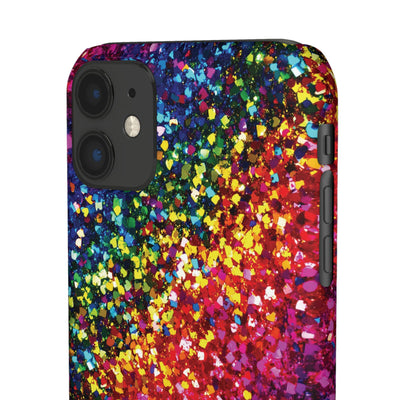 Snap Non-Glitter Muted Color Play on "Faux" Glitter Effect Cute Phone Cases for Samsung and Iphone, 16, 15, 14, S24, S23, S22, S21, S20, Plus and Ultra