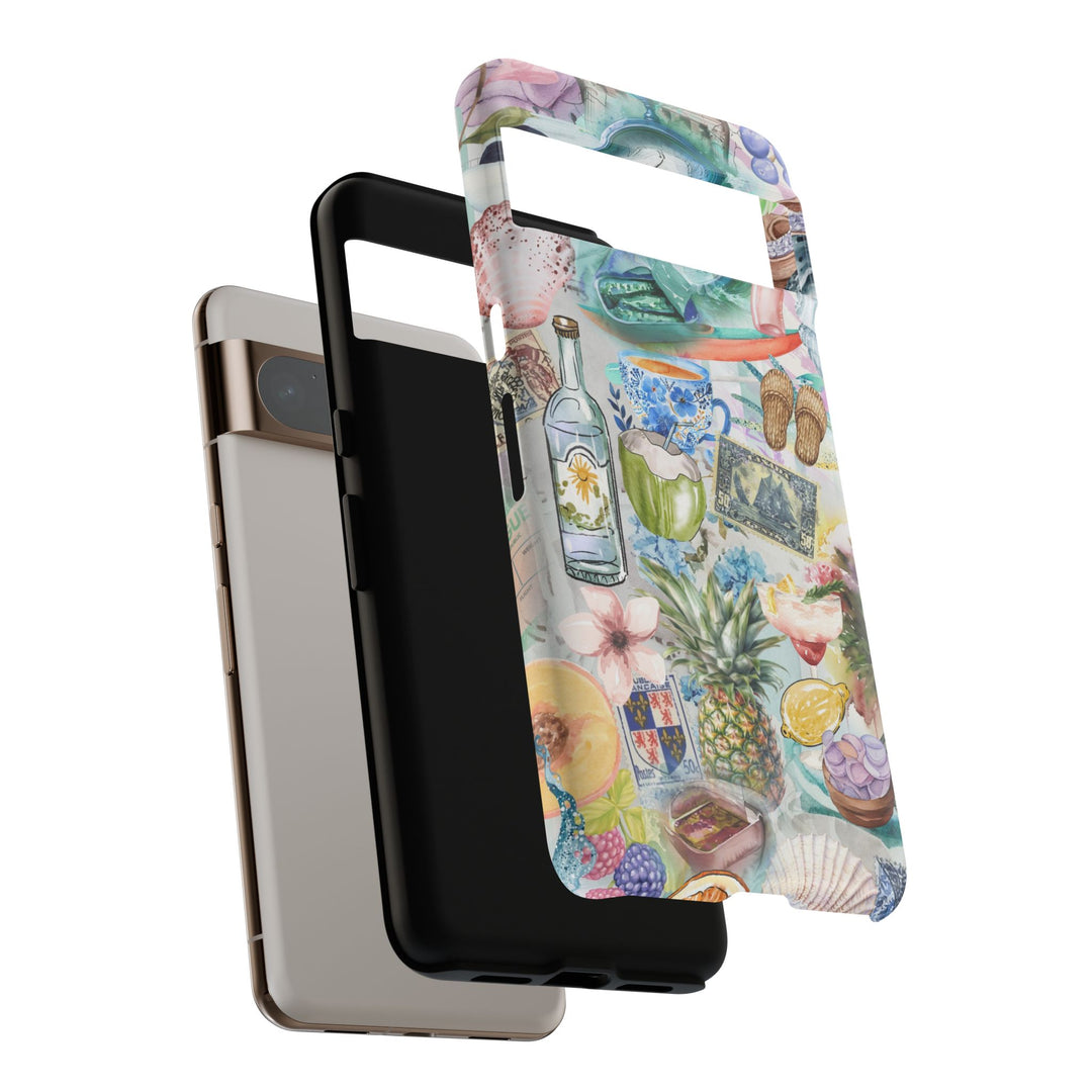 Impact Resistant, Travel Coquette Collage, Cute Phone Cases for Samsung S24, S23, S22, S21, IPhone 15 pro Iphone 14 pro Iphone 13 IPhone 12 Iphone 11 - Studio40ParkLane