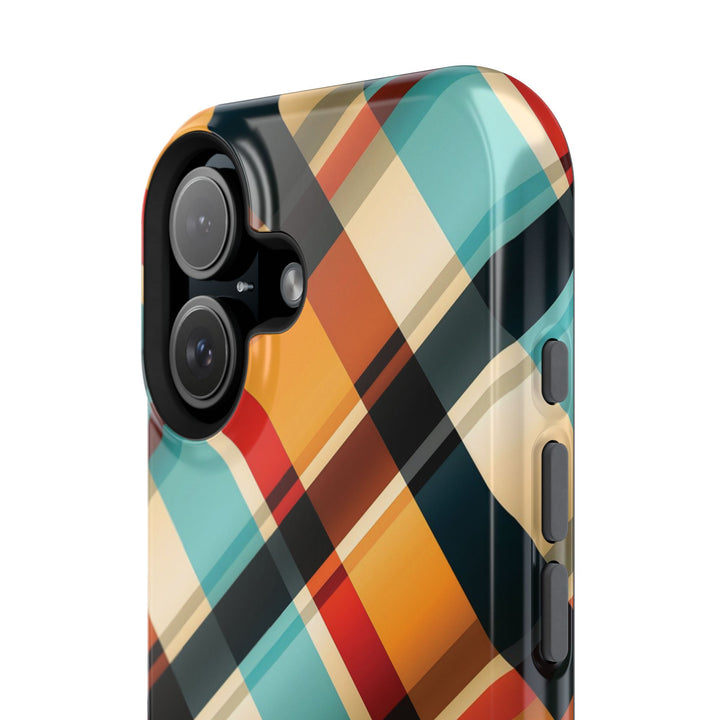 Checkered Plaid Magsafe Gift for Her Cute Phone Case for Iphone, | iPhone 16 | iPhone 15 Pro Max, Iphone 14 Pro Max, 13 12 11 10 9 8 7 - Studio40ParkLane