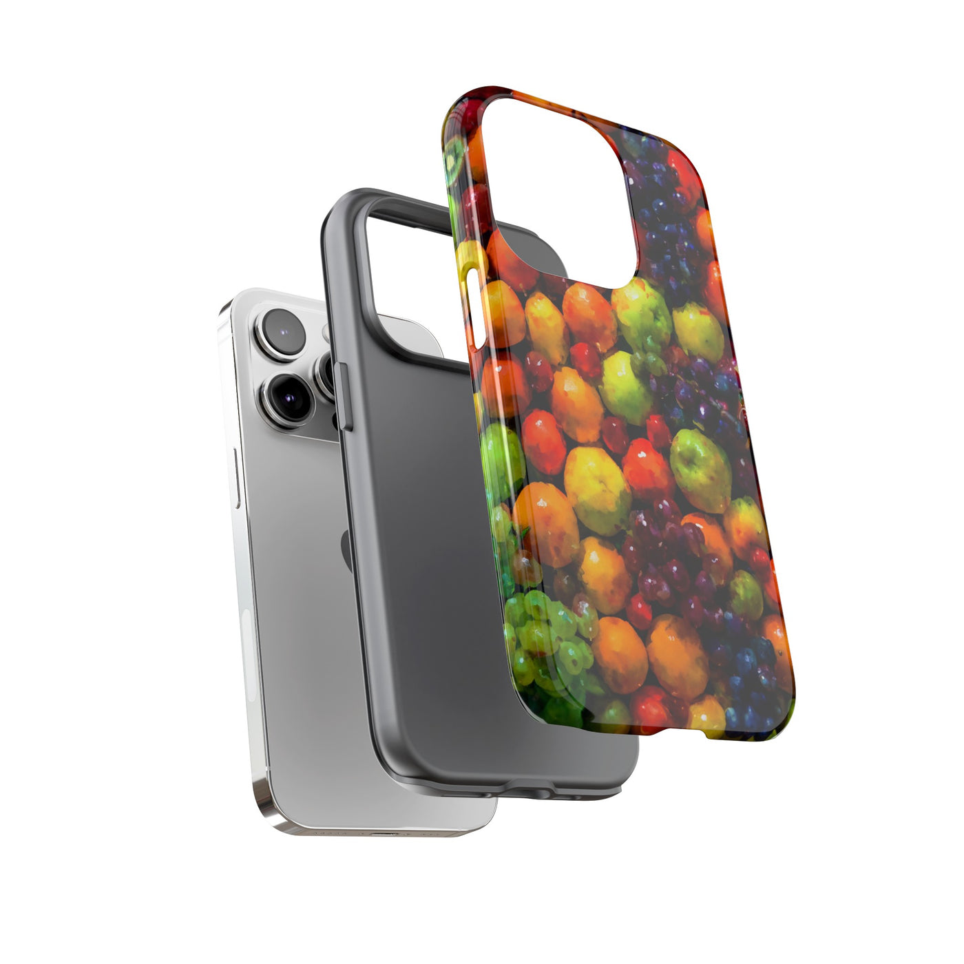 Impact Resistant, Fall Fruit, Cute Phone Cases for Samsung S24, S23, S22, S21, IPhone 15 pro Iphone 14 pro Iphone 13 IPhone 12 Iphone 11