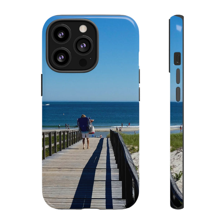 Cute Samsung Case | Cool Iphone Case | Summer Beach Walk, Samsung S24, S23, S22, S21, IPhone 15 Case | Iphone 14 Case, Iphone 13 Case - Studio40ParkLane
