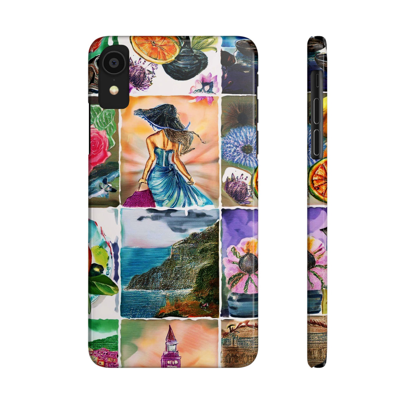 Travel Coquette Collage Slim Cute Phone Cases for Iphone  | iPhone 15 Case | iPhone 15 Pro Max Case, Iphone 14, Iphone 14 Pro Max, Iphone 13