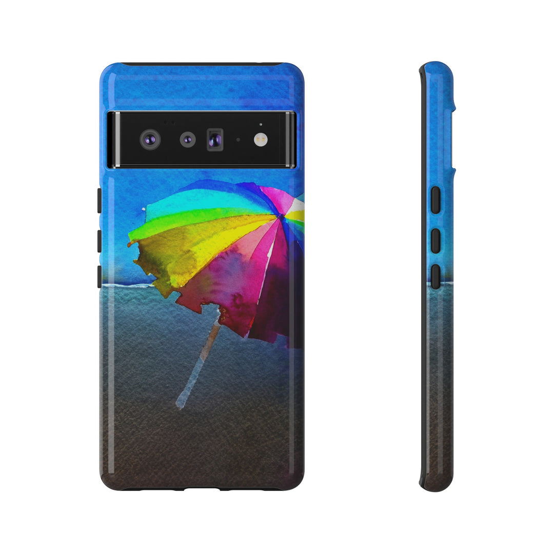 Cute Samsung Case | Cool Iphone Case | Summer Colorful Beach Parasol, Samsung S24, S23, S22, S21, IPhone 15 Case | Iphone 14 Case, Iphone 13 Case - Studio40ParkLane