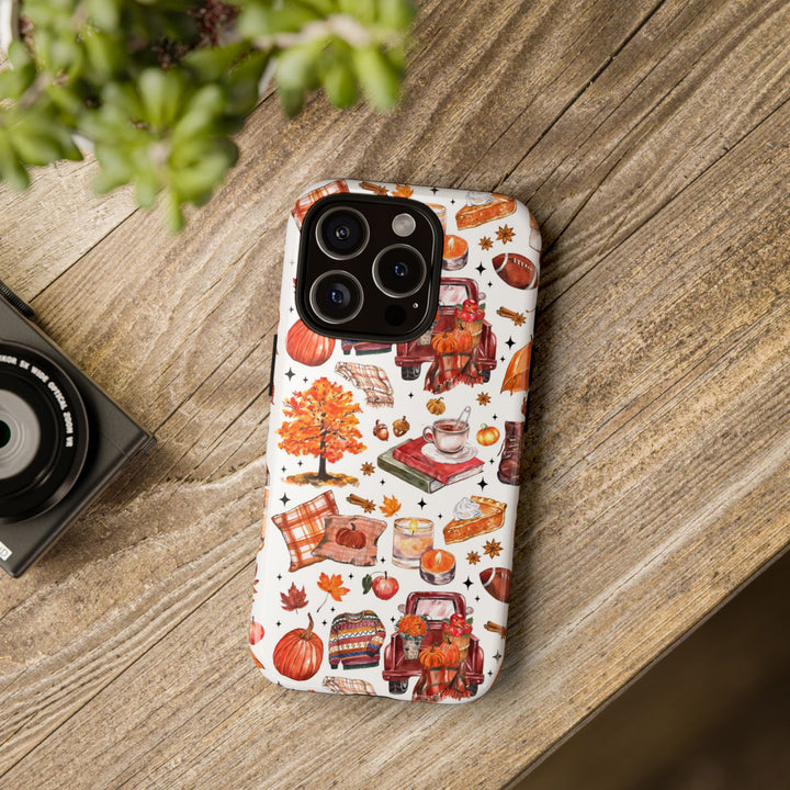 Cute Fall Phone Case Coquette Collage for, Samsung Galaxy S24, S23, S22, S21, IPhone 16 Case | Iphone 15, Iphone 14, IPhone 13 Case - Studio40ParkLane