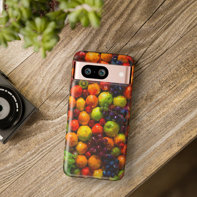 Impact Resistant, Fall Fruit, Cute Phone Cases for Samsung S24, S23, S22, S21, IPhone 15 pro Iphone 14 pro Iphone 13 IPhone 12 Iphone 11