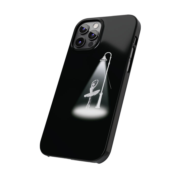 Slim Ballet Dancer Spotlight Gift for Her Cute Phone Cases for Iphone 16 Pro Max | iPhone 15 Case | iPhone 15 Pro Max Case, Iphone 14, 13, 12, 11, 10, 8, 7 - Studio40ParkLane