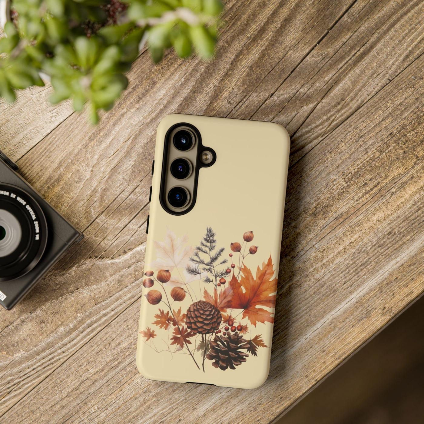 Fall Leaves Foliage Cute Phone Case for, Samsung Galaxy S24, S23, S22, S21, IPhone 16 Case | Iphone 15, Iphone 14, IPhone 13 Case Mom Dad Gift