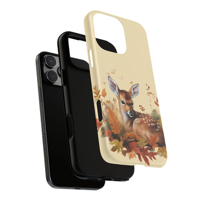 Autumn Fall Deer Gift for Her Cute Phone Case for, Samsung Galaxy S24, S23, S22, S21, IPhone 16 Case | Iphone 15, Iphone 14, IPhone 13 Case