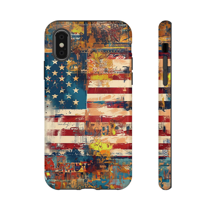 Impact Resistant, American Flag, Cute Phone Cases for Samsung S24, S23, S22, S21, IPhone 15 pro Iphone 14 pro Iphone 13 IPhone 12 Iphone 11 - Studio40ParkLane