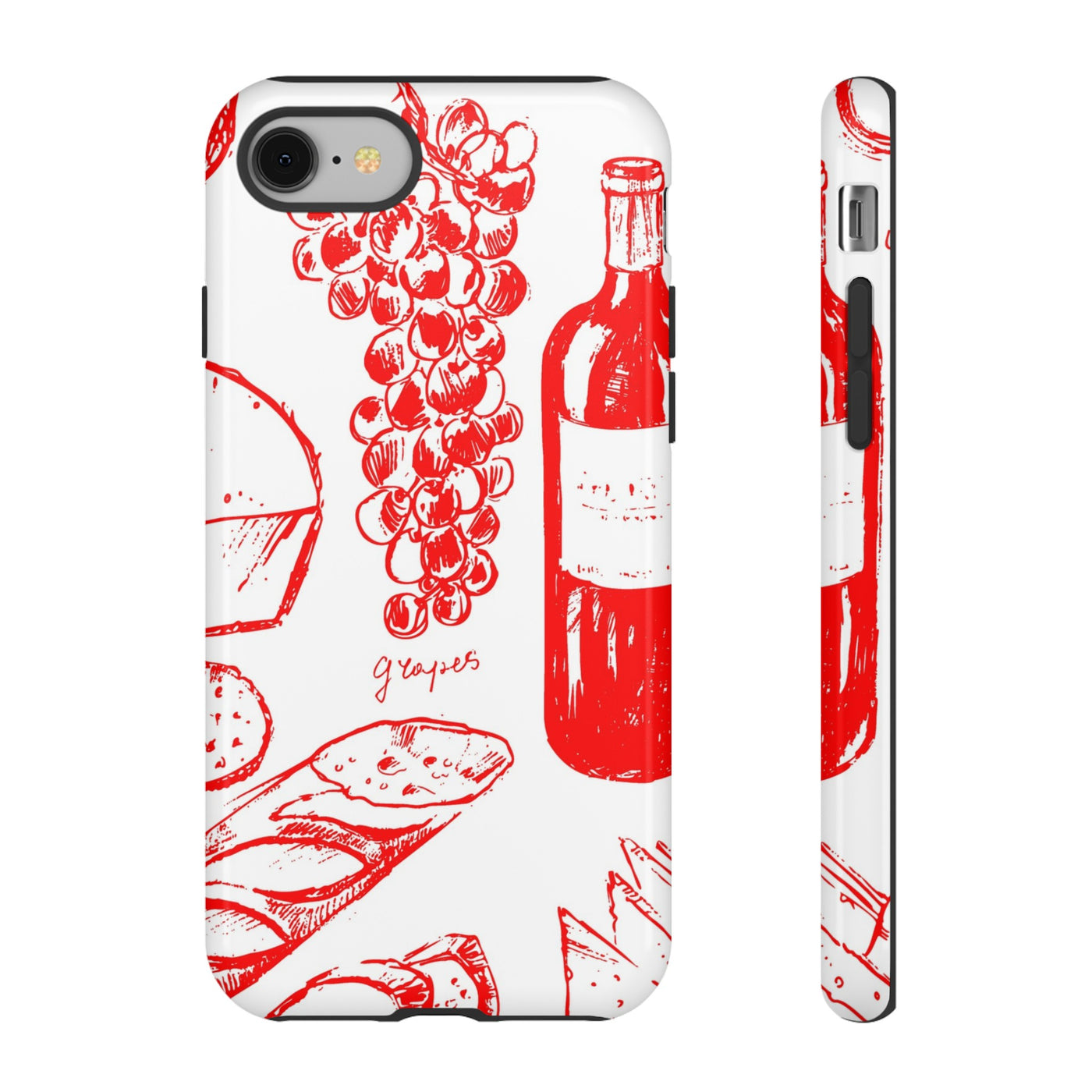 Impact Resistant, Italian French, Cute Phone Cases for Samsung S24, S23, S22, S21, IPhone 15 pro Iphone 14 pro Iphone 13 IPhone 12 Iphone 11