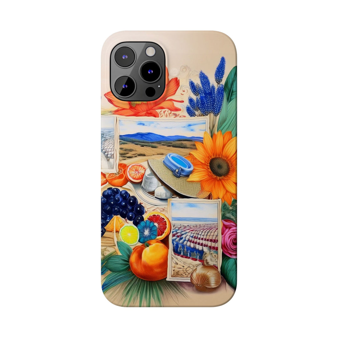 Slim Trendy Fall Coquette Collage Gift for Her Cute Phone Cases for Iphone 16 Cases | iPhone 15 Case | iPhone 15 Pro Max Case, Iphone 14 Case, Iphone 13, Slim - Studio40ParkLane