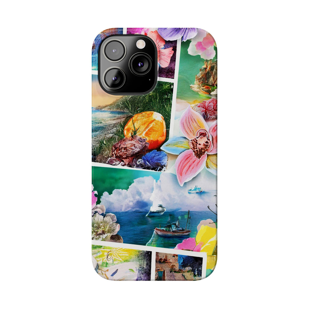 Slim Travel Coquette Collage Cute Phone Cases for Iphone | iPhone 15 Case | iPhone 15 Pro Max Case, Iphone 14, Iphone 14 Pro Max, Iphone 13 - Studio40ParkLane