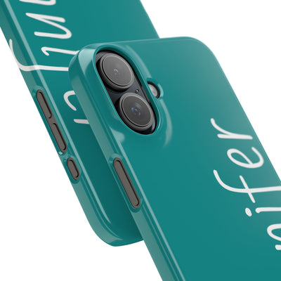 Personalized Initial Name Custom Slim Phone Cases for Iphone 16 Pro Max | iPhone 15 Case | iPhone 15 Pro Max Case, Iphone 14, 13, 12, 11, 10, 8, 7 - Studio40ParkLane