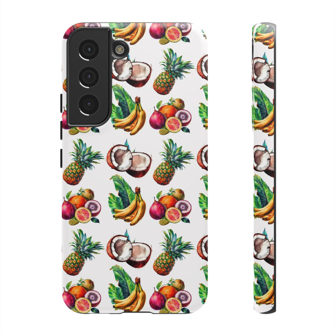 Cute Samsung Case | Cool Iphone Case | Tropical Summer Fruit, Samsung S24, S23, S22, S21, IPhone 15 Case | Iphone 14 Case, Iphone 13 Case