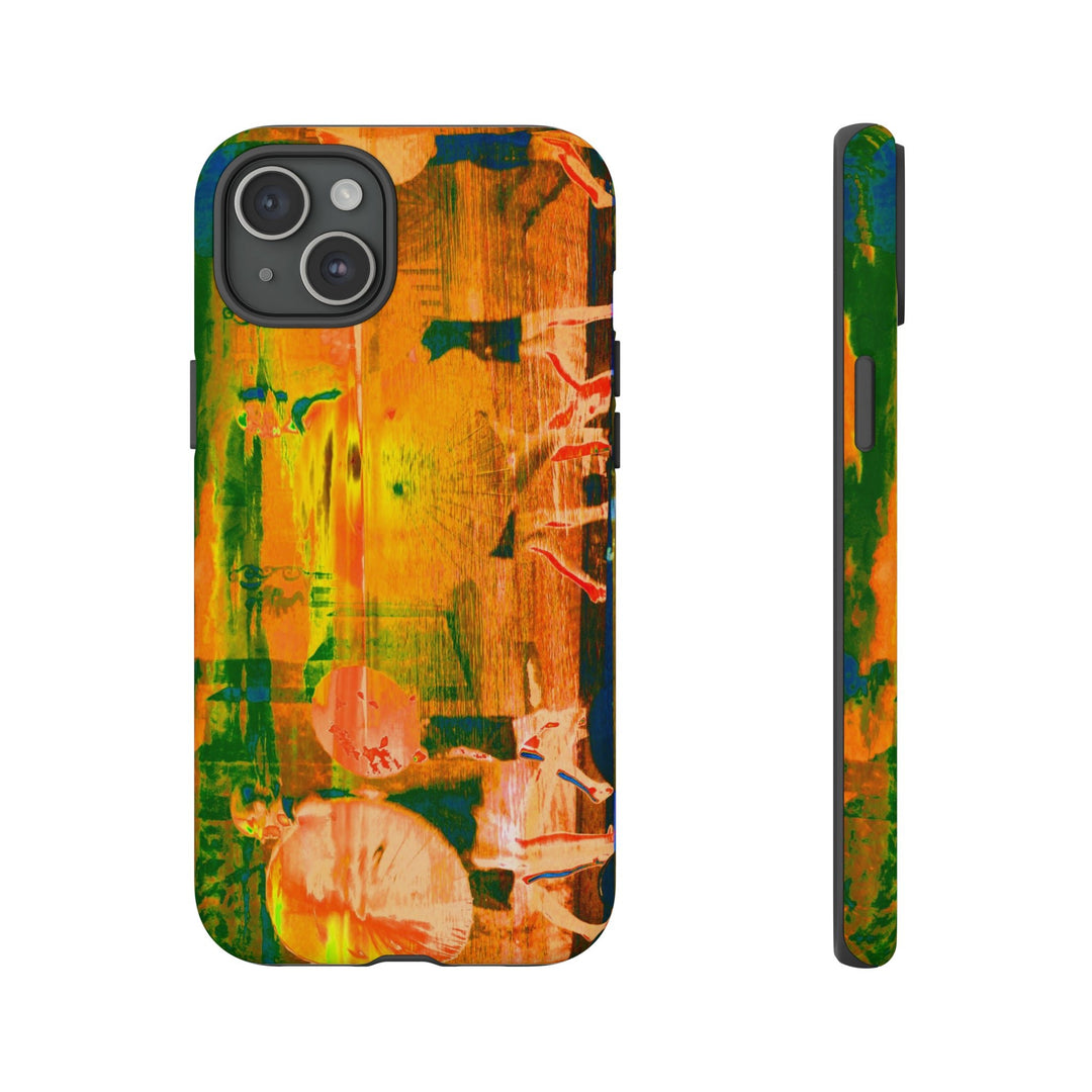 Cute IPhone Case | iPhone 15 Case | iPhone 15 Pro Max Case, Iphone 14 Case, Iphone 14 Pro Max Case IPhone Case for Traveler, Fall Sunset Dance - Studio40ParkLane