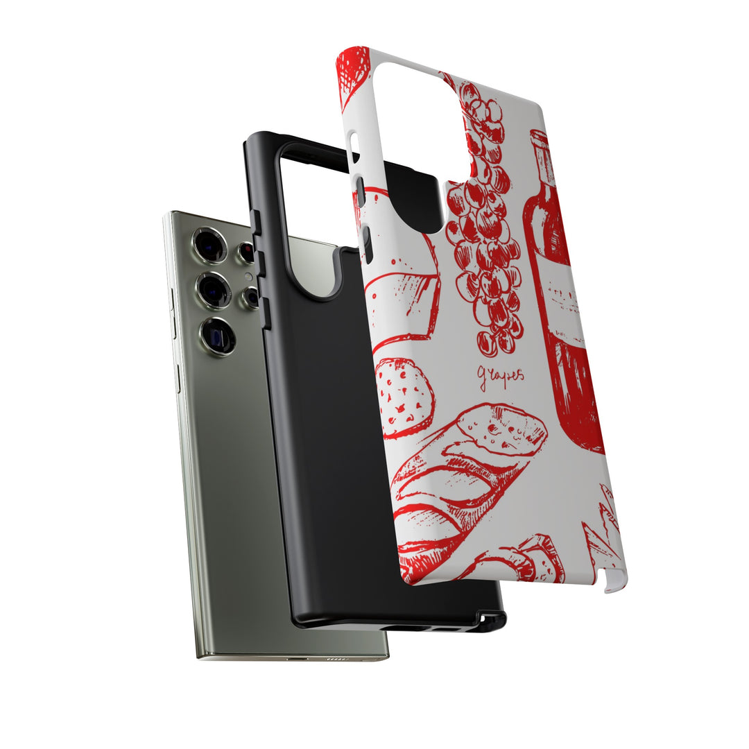 Impact Resistant, Italian French, Cute Phone Cases for Samsung S24, S23, S22, S21, IPhone 15 pro Iphone 14 pro Iphone 13 IPhone 12 Iphone 11 - Studio40ParkLane