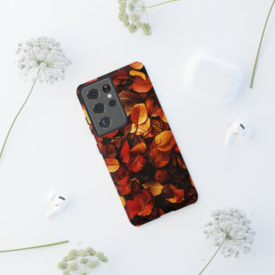 Autumn Fall Leaves Gift for Her Cute Phone Case for, Samsung Galaxy S24, S23, S22, S21, IPhone 16 Case | Iphone 15, Iphone 14, IPhone 13 Case