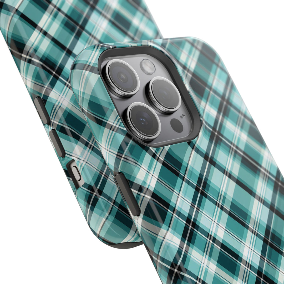 Checkered Plaid Magsafe Gift for Her Cute Phone Case for Iphone, | iPhone 16 | iPhone 15 Pro Max, Iphone 14 Pro Max, 13 12 11 10 9 8 7 - Studio40ParkLane