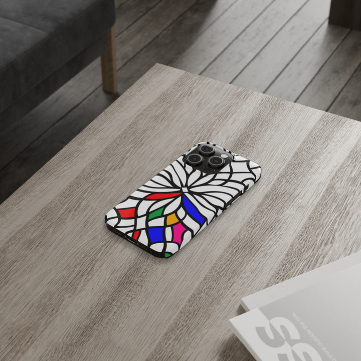 Slim Cute Phone Cases for Iphone | iPhone 15 Case | iPhone 15 Pro Max Case, Iphone 14, Iphone 14 Pro Max, Iphone 13, Colored Spider Web - Studio40ParkLane