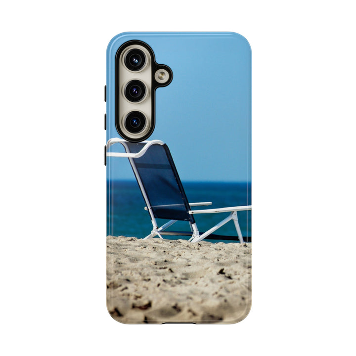 Cute Samsung Case | Cool Iphone Case | Summer Blue Beach Chair, Samsung S24, S23, S22, S21, IPhone 15 Case | Iphone 14 Case, Iphone 13 Case - Studio40ParkLane